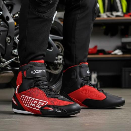 Tênis Alpinestars Austin Vermelho/Preto/Branco