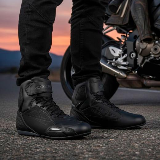 Tênis Alpinestars Faster 3 Drystar Preto/Cinza