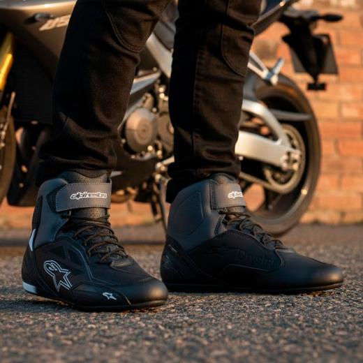 Tênis Alpinestars Faster 3 Drystar Preto/Cinza Escuro