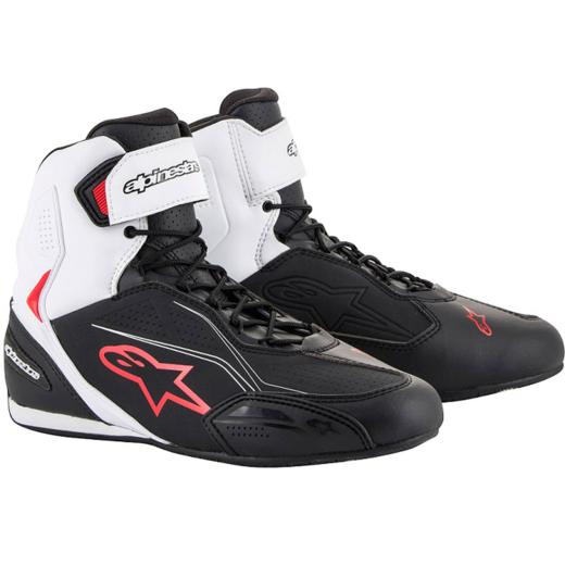 Tênis Alpinestars Faster 3 Preto/Branco/Vermelho