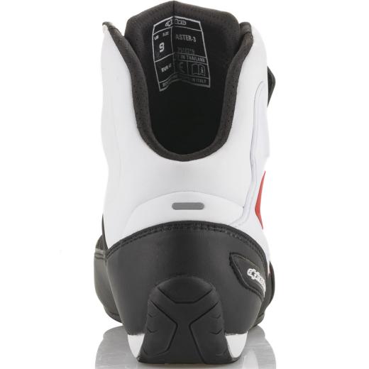 Tênis Alpinestars Faster 3 Preto/Branco/Vermelho