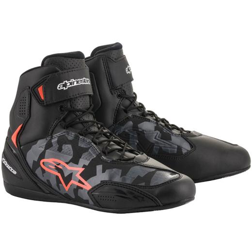 Tênis Alpinestars Faster 3 Preto/Cinza/Vermelho