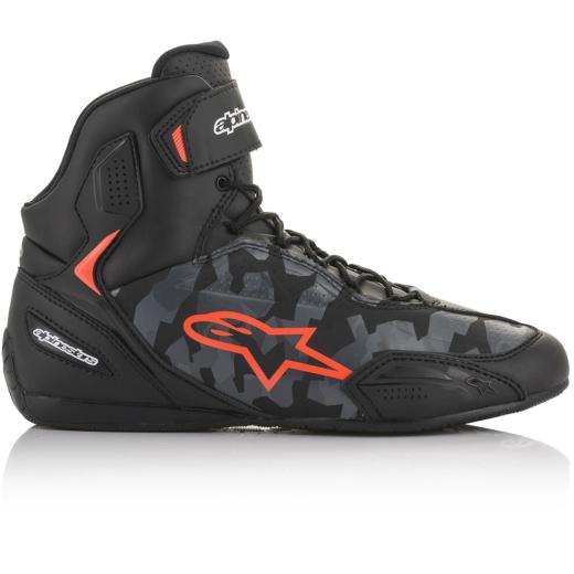 Tênis Alpinestars Faster 3 Preto/Cinza/Vermelho