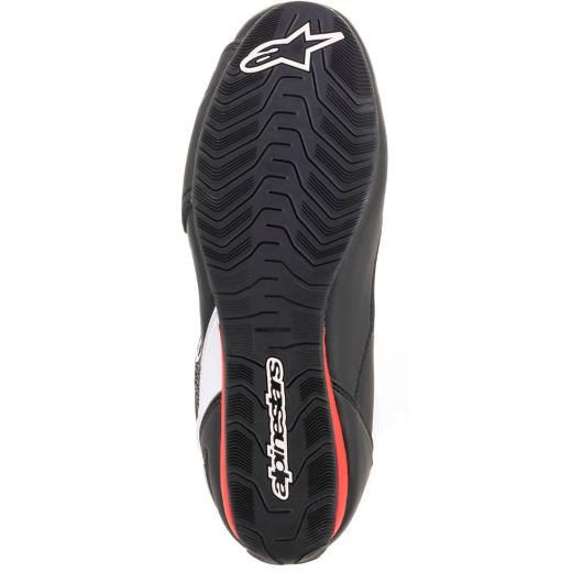 Tênis Alpinestars Faster 3 Rideknit Preto/Branco/Vermelho