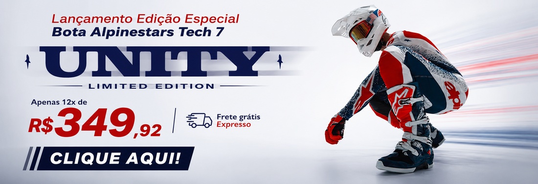 Bota Alpinestars Tech 7 Unity Red Bud