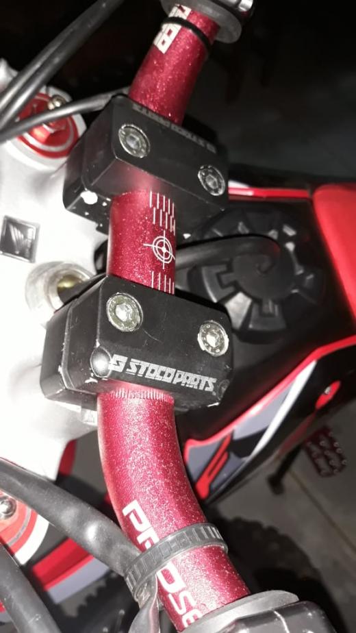 Guidão Stocoparts com Adaptador