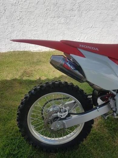 Curva + Ponteira Foco Racing CRF 250F