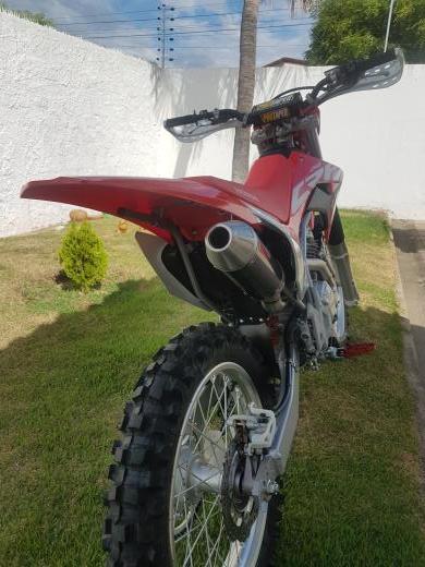 Curva + Ponteira Foco Racing CRF 250F